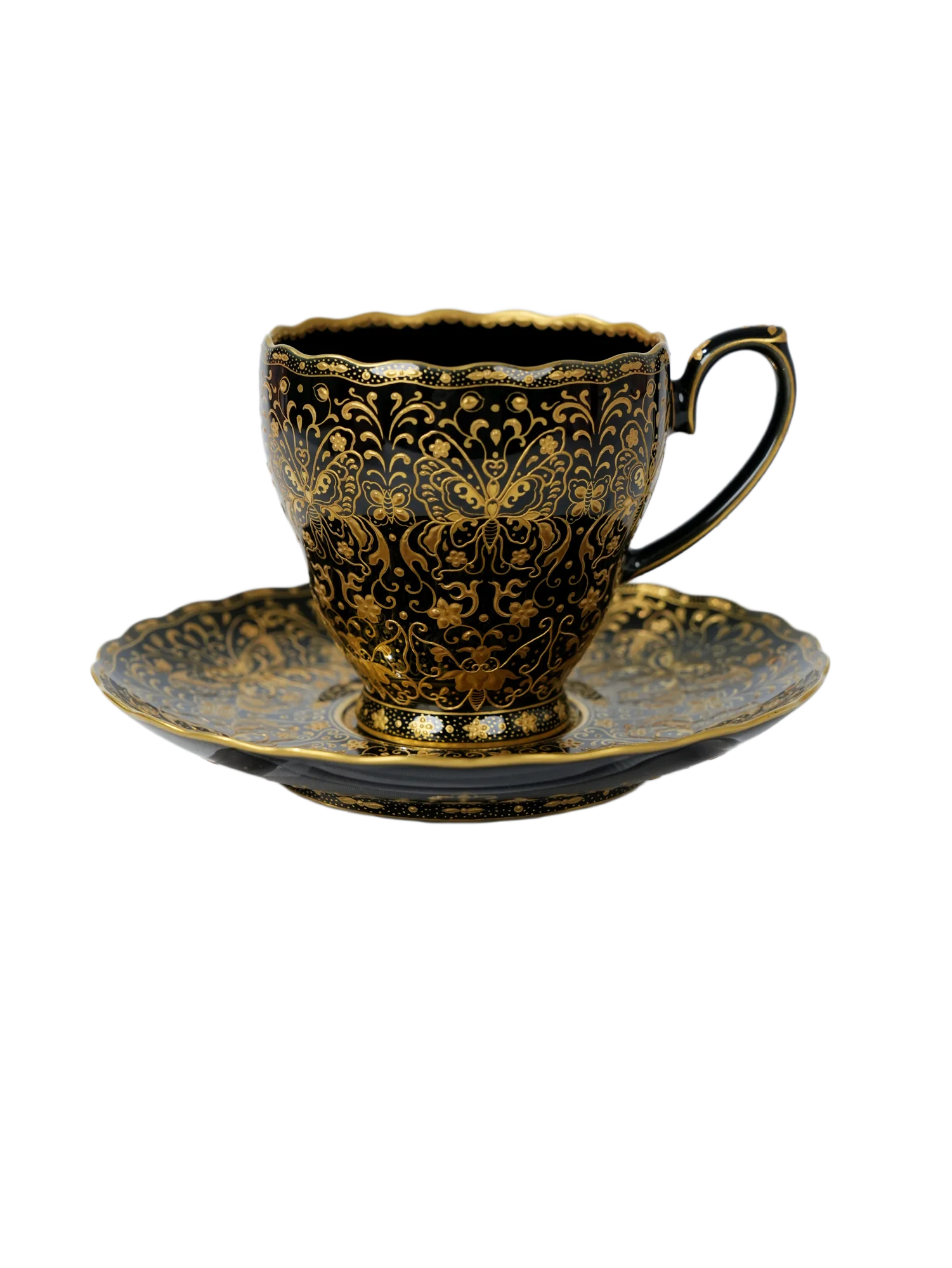 Golden Nocturne porcelain work