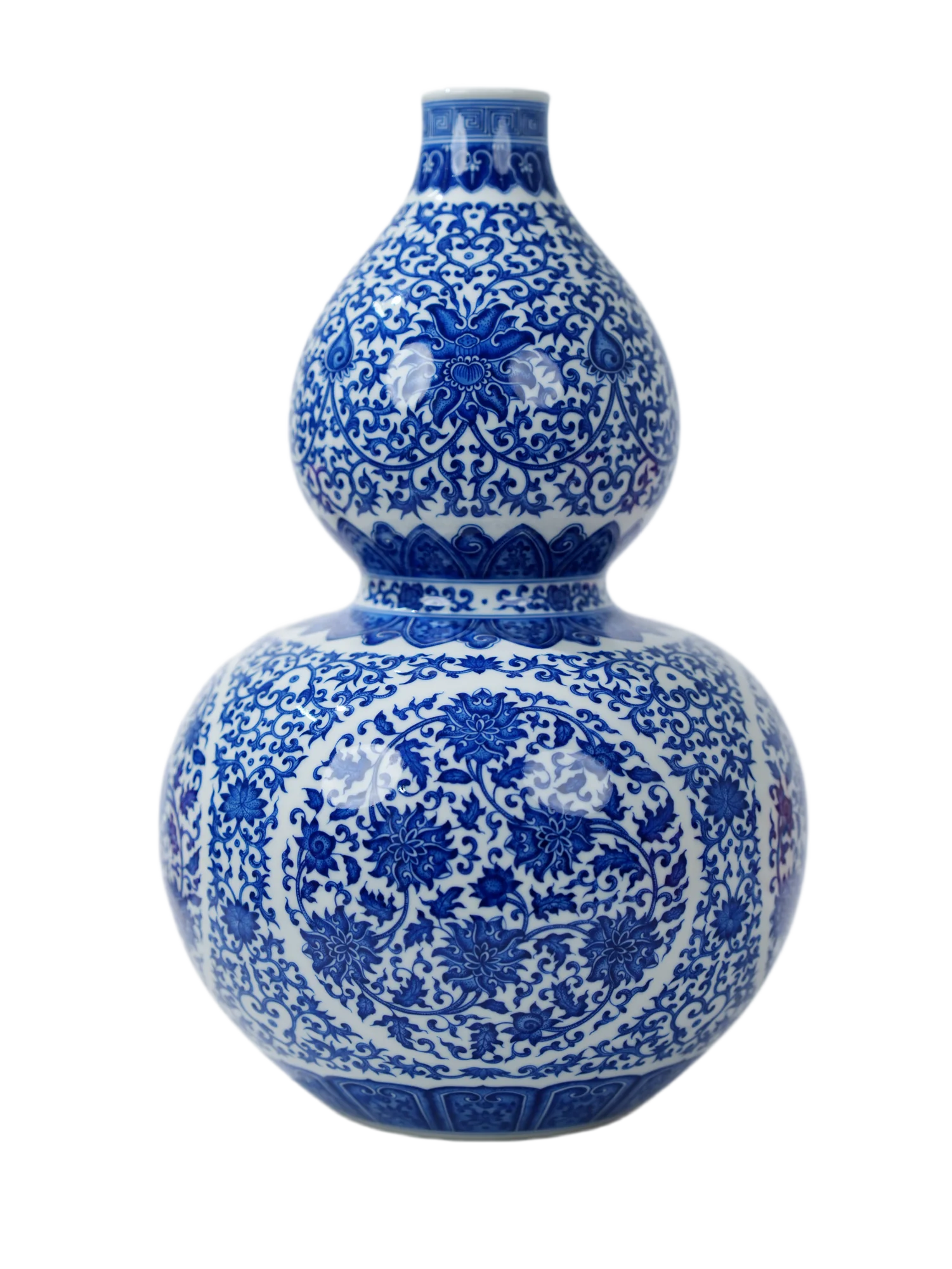 Blossom Gourd Vase porcelain work