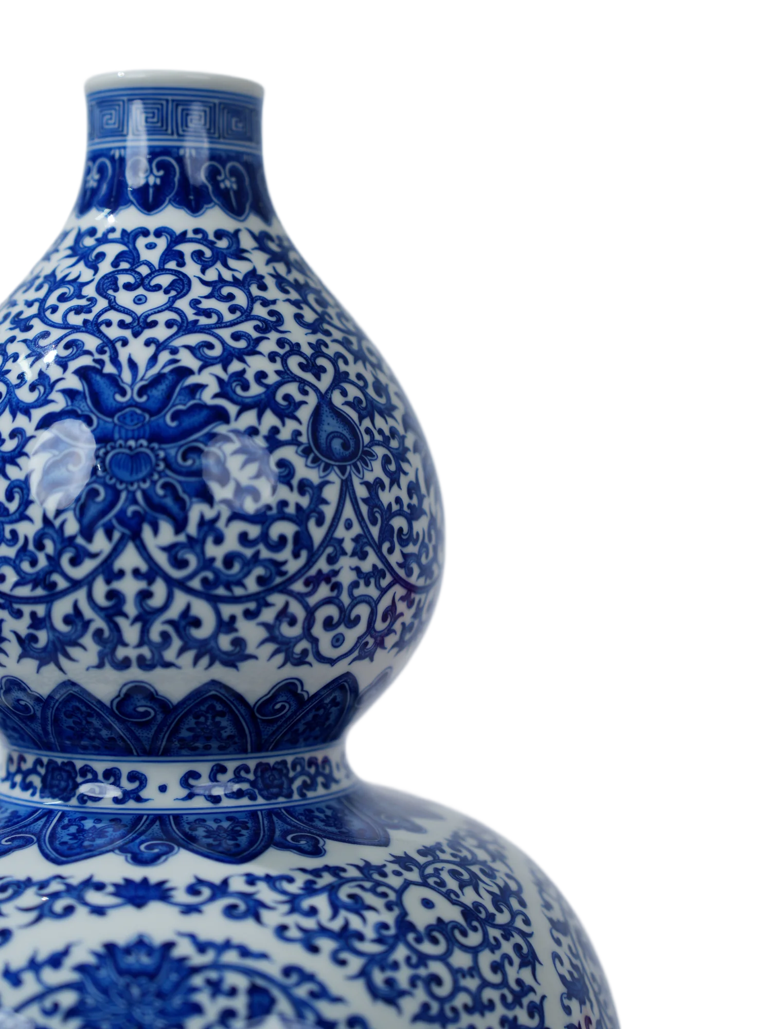 Blossom Gourd Vase — upper form