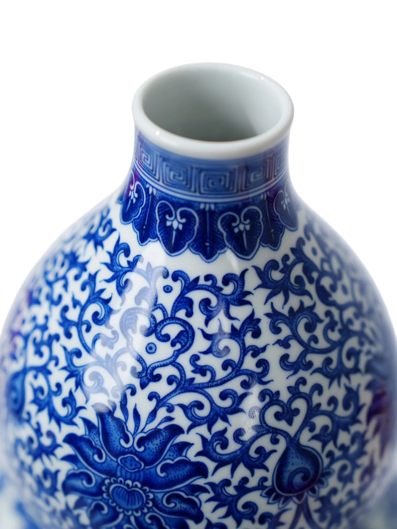 Blossom Gourd Vase — neck and opening