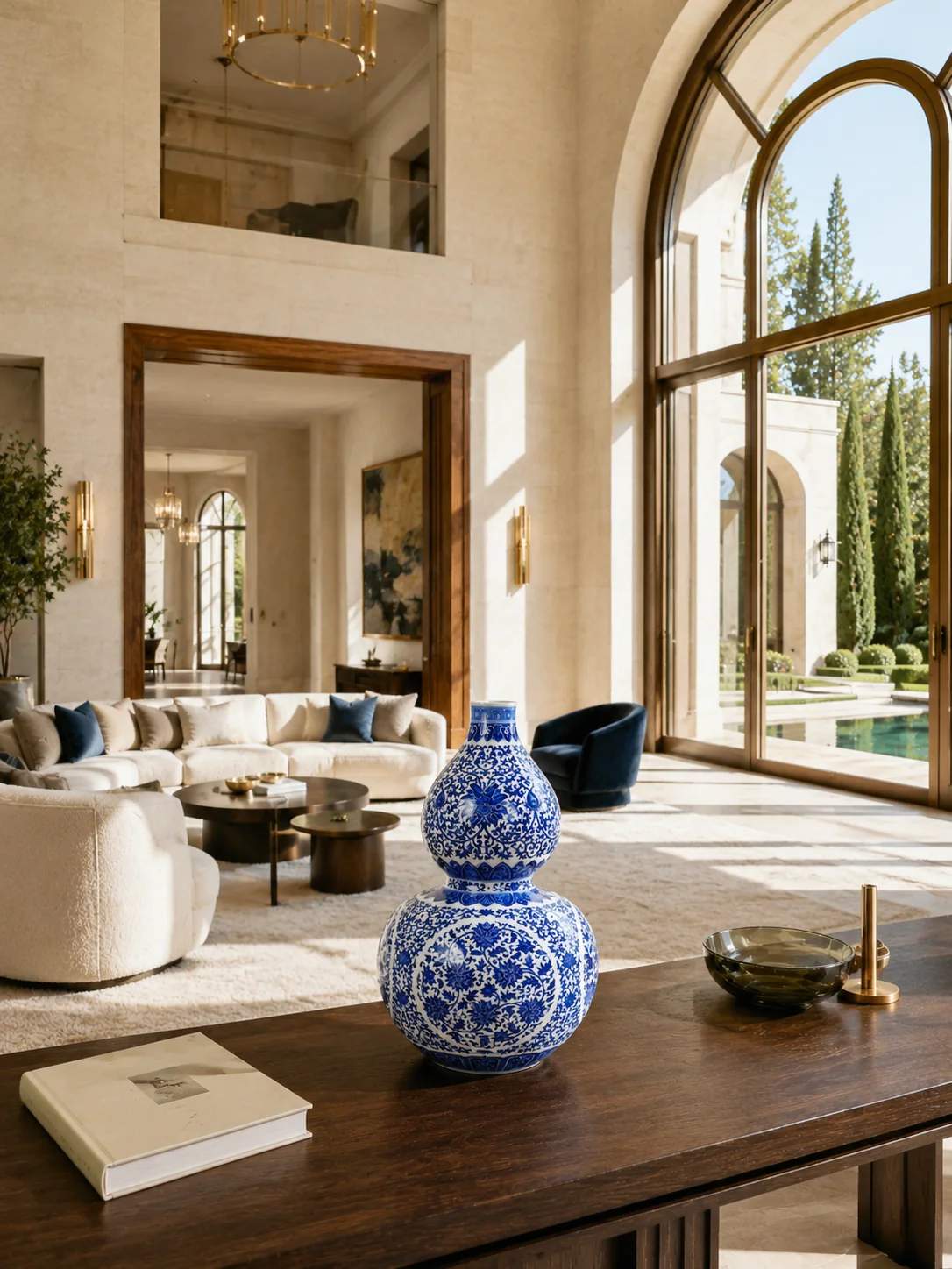 Blossom Gourd Vase — room view