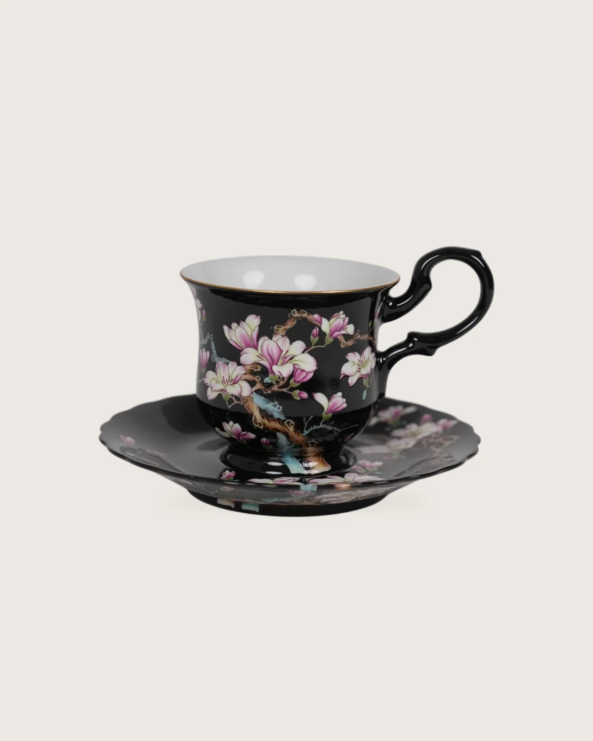 Orchid in Quiet Fragrance porcelain work