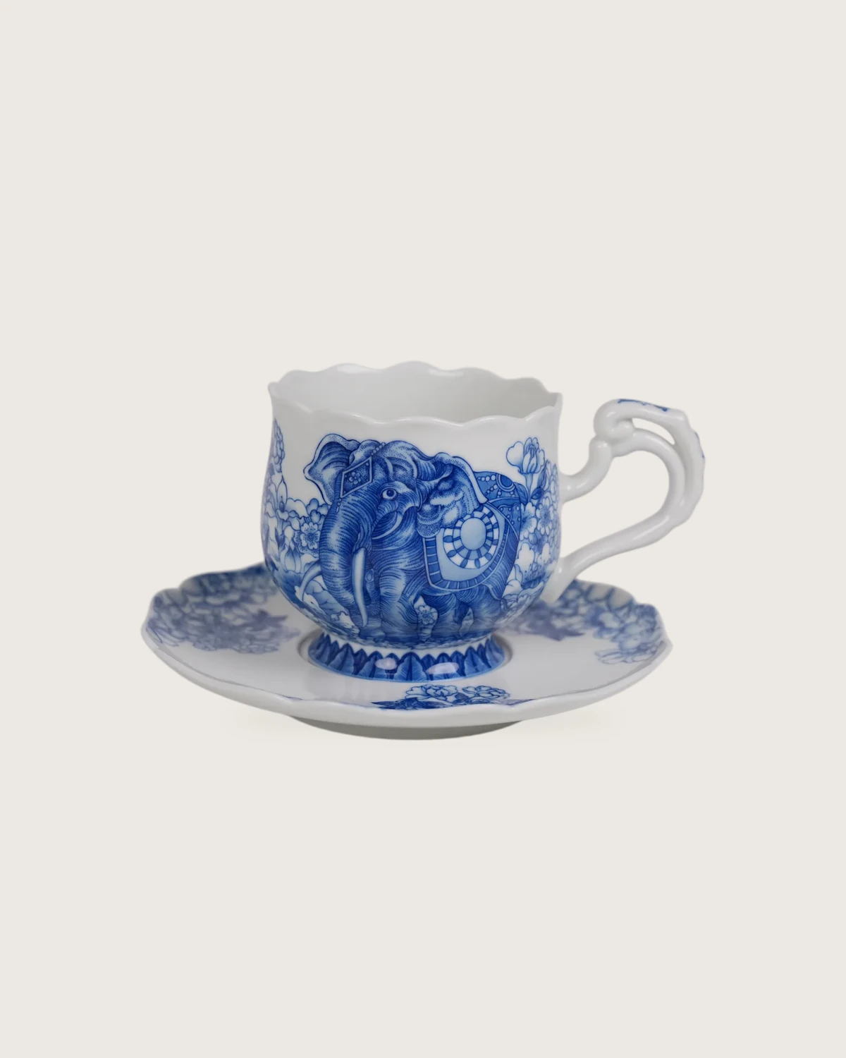 Royal Elephant porcelain work
