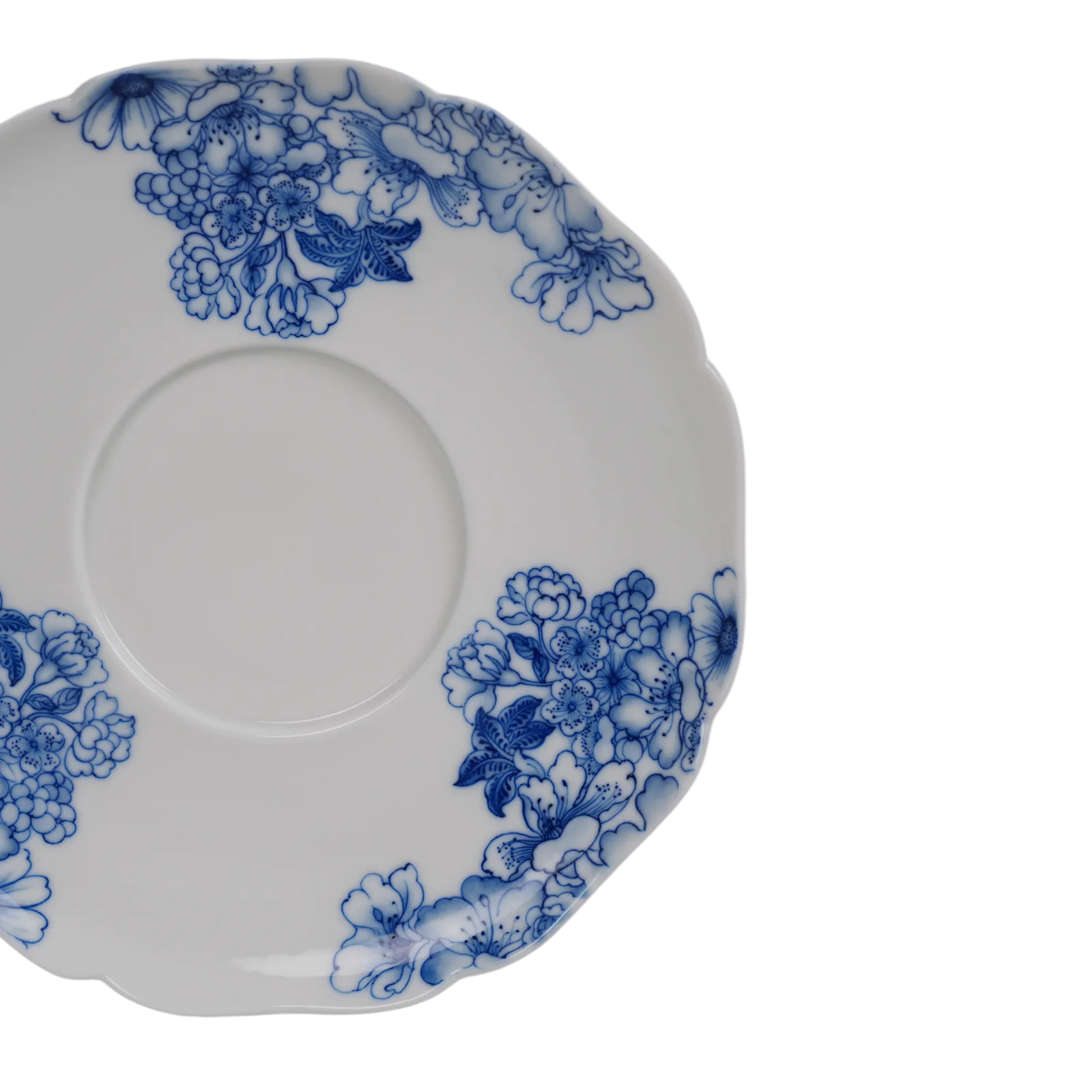 Underside view of the Royal Elephant porcelain cup