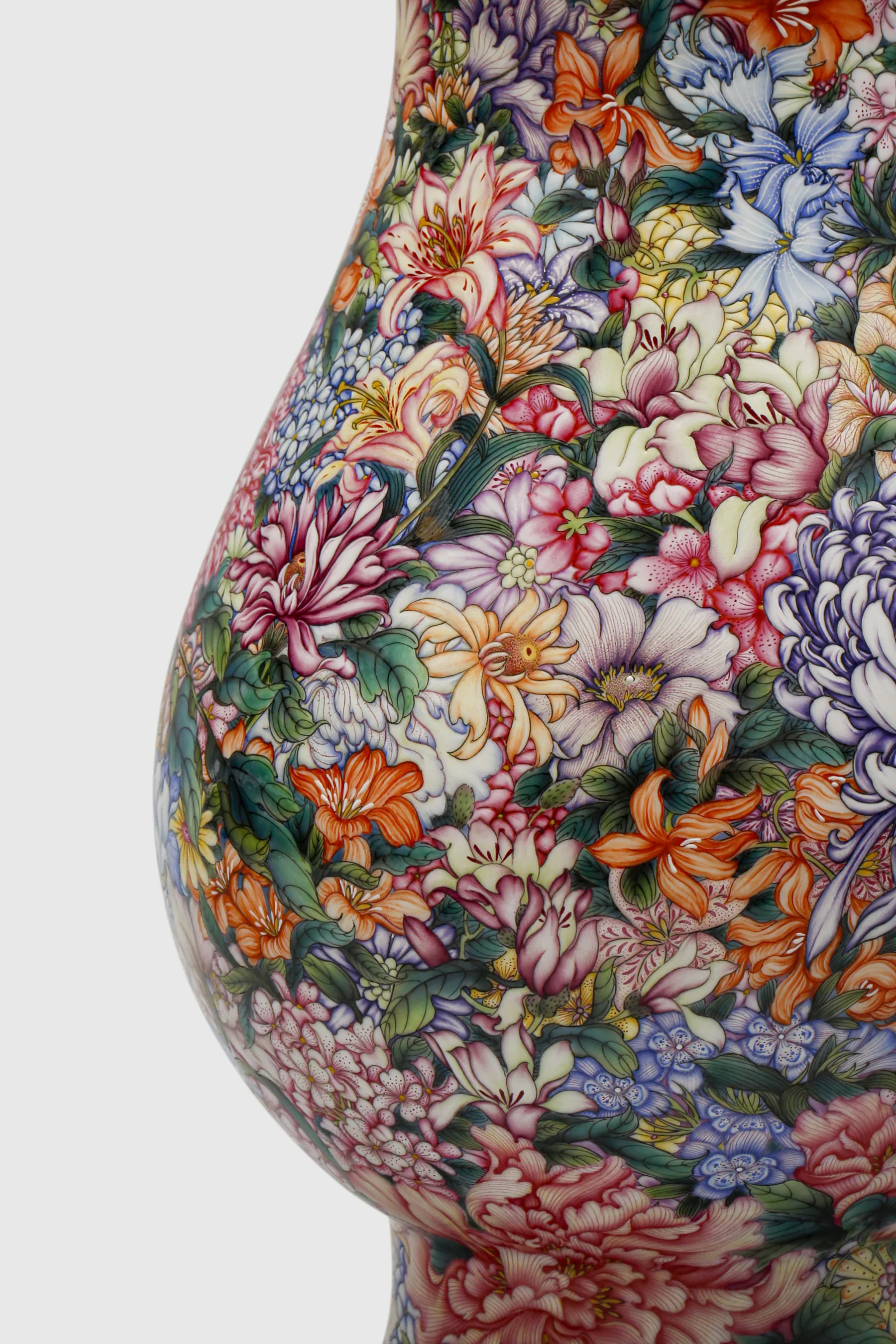 Floral Banquet — shoulder detail