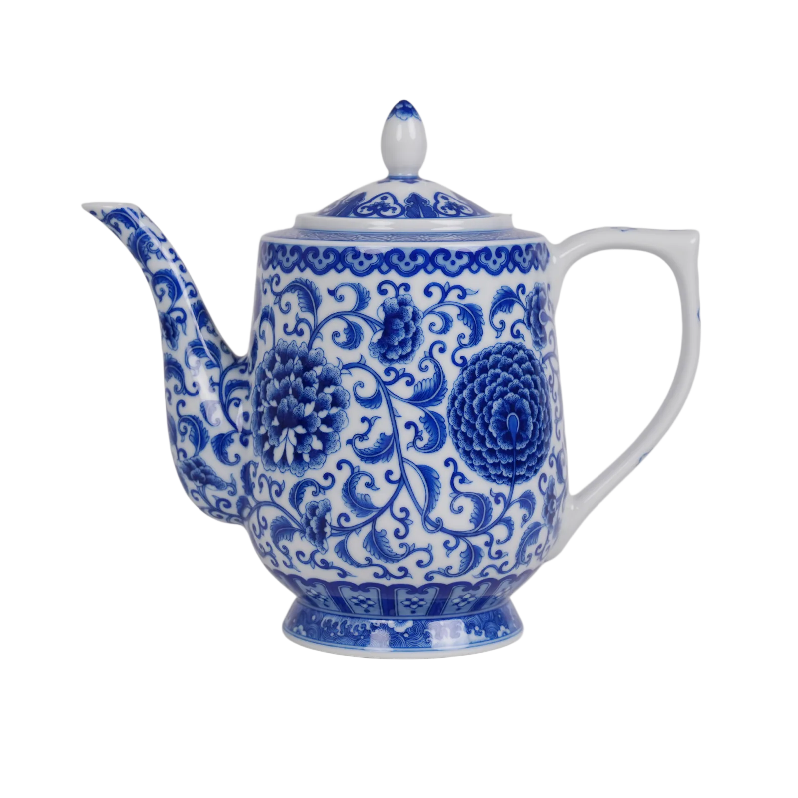 Front view of the Brocade Years teapot