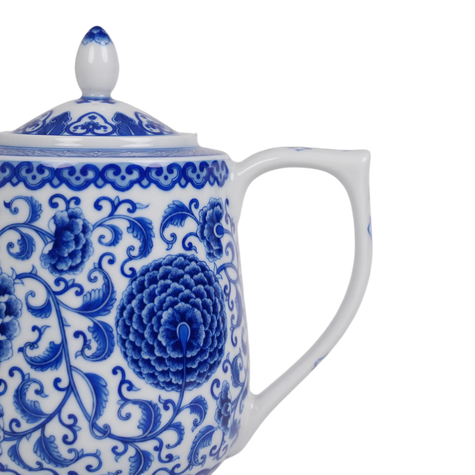 Reverse view of the Brocade Years teapot